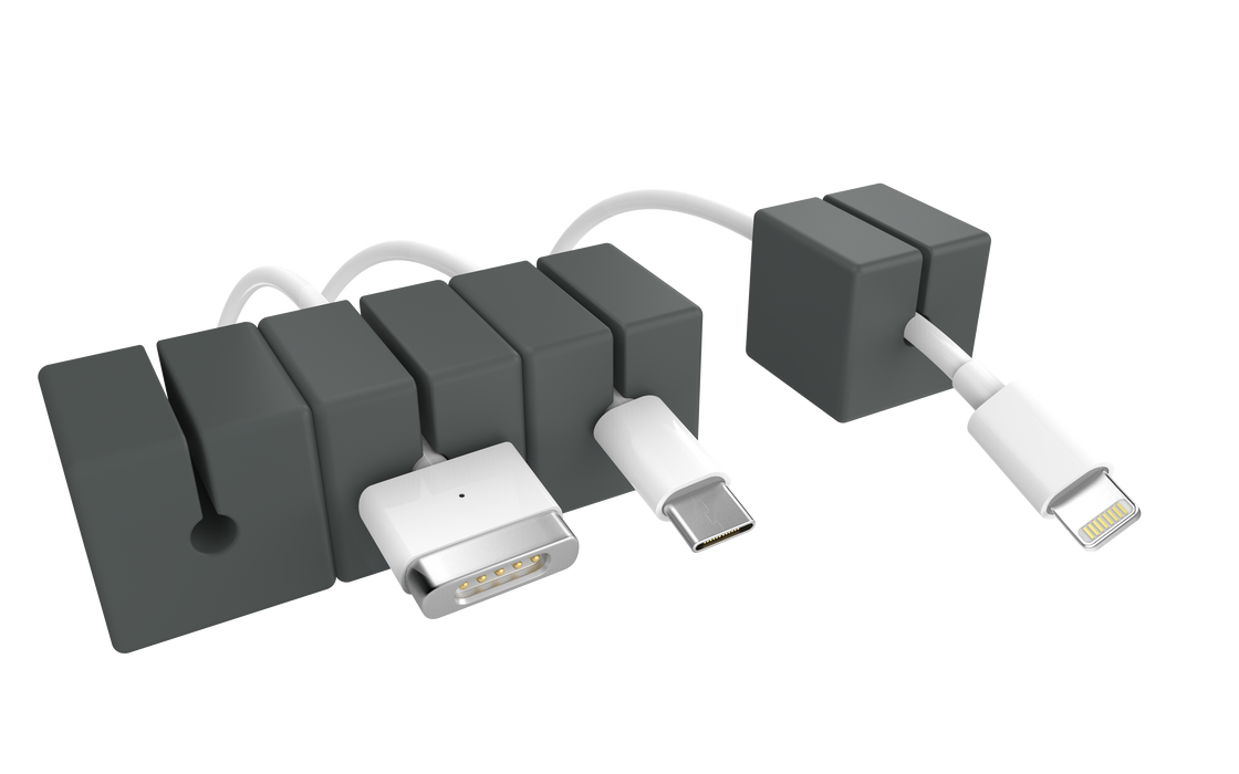 Function101 Cable Blocks - Gray (4 Pack)