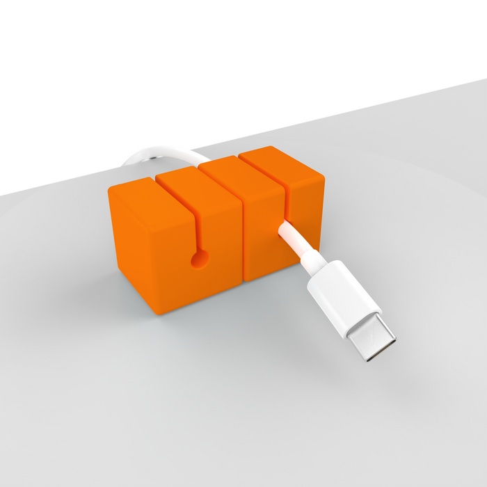 Function101 Cable Blocks - Orange (4 Pack)