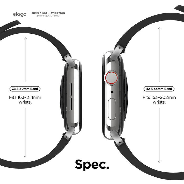 Elago Premium Apple Watch Band (Black)