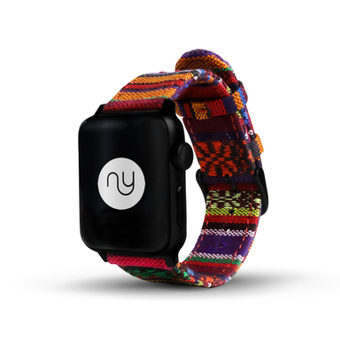 XL Nyloon Moai Nylon Apple Watch Band - Cult of Mac Watch Store