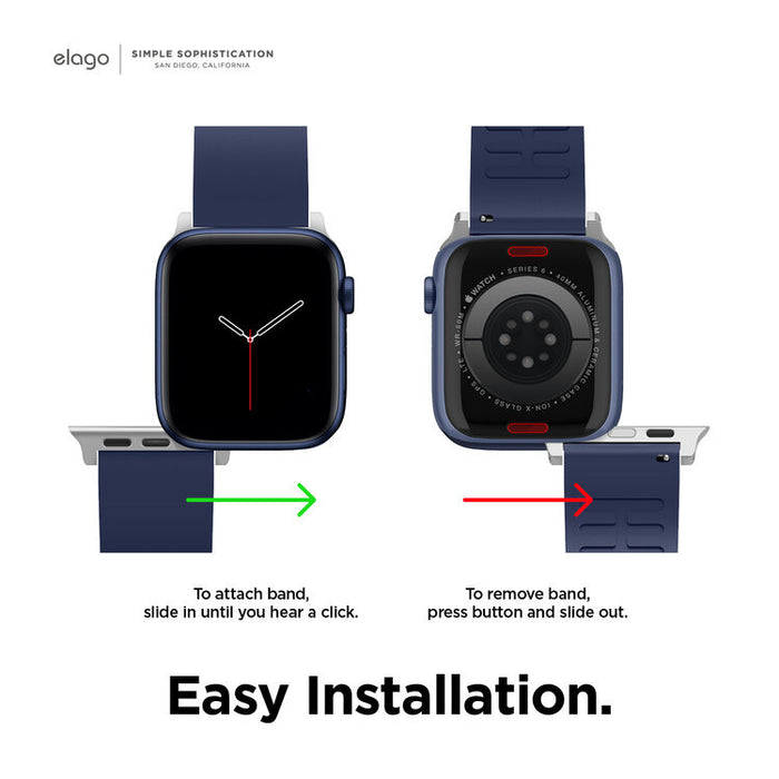Elago Premium Apple Watch Band (Jean Indigo)