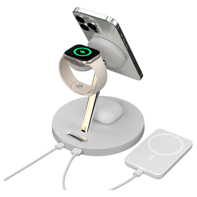 SwitchEasy 4-in-1 Apple Charging Station - Fast & Efficient Power