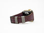 Olpr. leather goods co. Petite Single Italian Leather Apple Watch Band - Plum