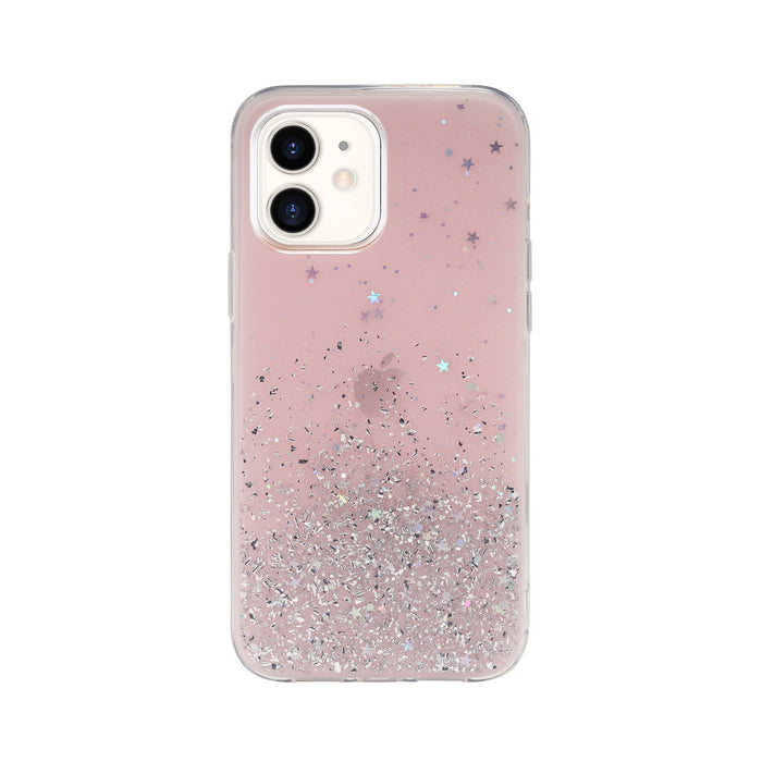 SwitchEasy Starfield (Transparent Rose) iPhone 12 Mini, 12/ 12 Pro, 12 Pro Max Case