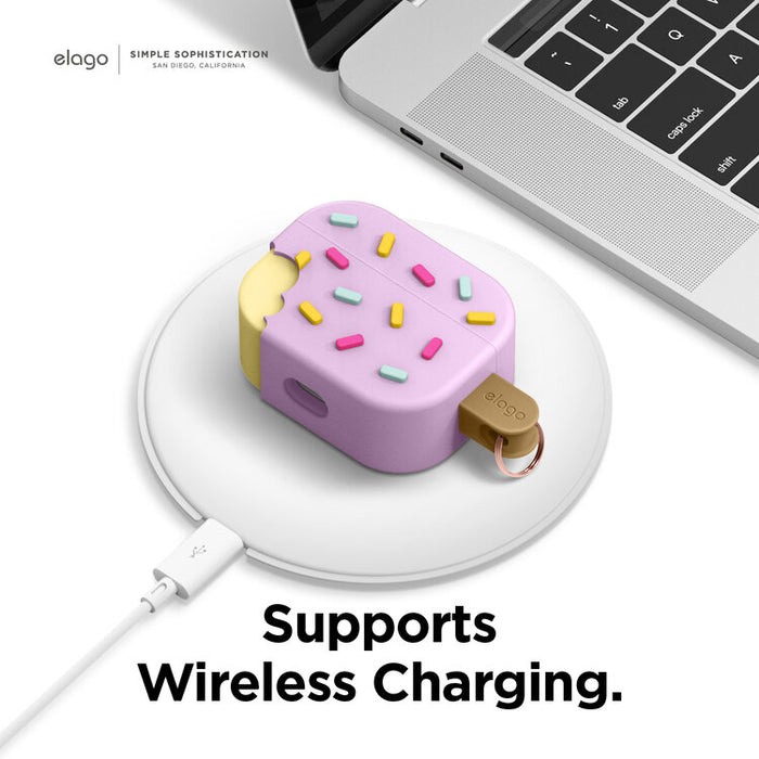 Elago AirPods Pro Ice Cream Case With Keychain