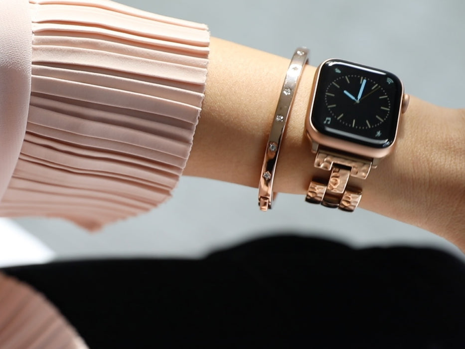 Link Bracelet Gold Apple Watch Band Combinations Goldenerre