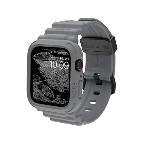 Elkson Quattro PRO Series Bumper case with Band 44/45mm - Shark Gray