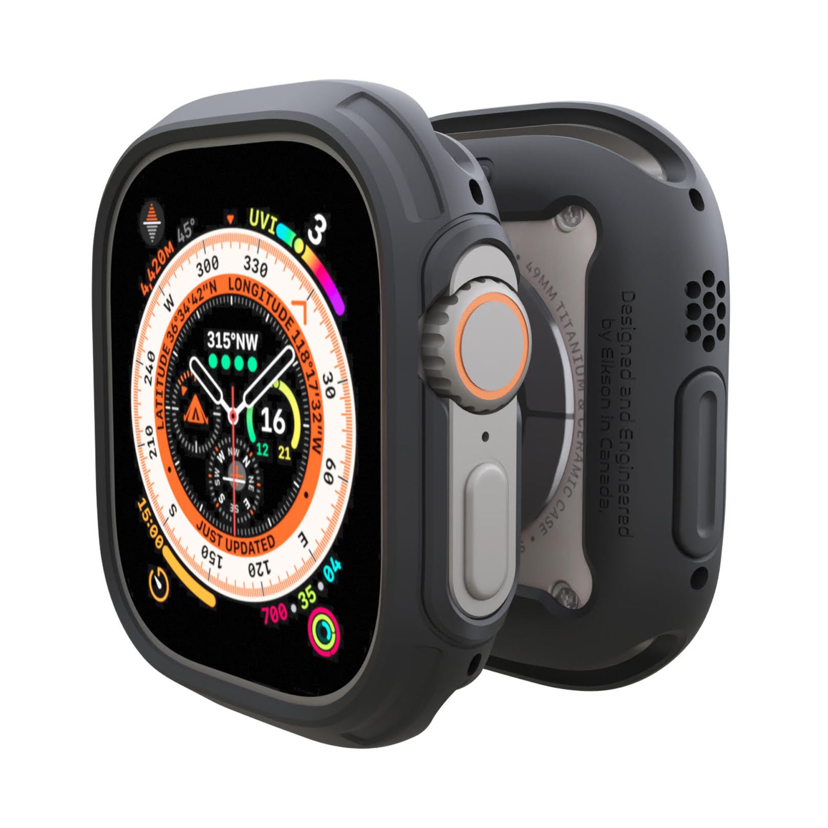 Elkson Quattro Max Bumper Case 49mm For Apple Watch Ultra Cult of Mac