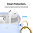 Elago Transparent Protective Case with Keychain for Apple Airpods 1 & 2