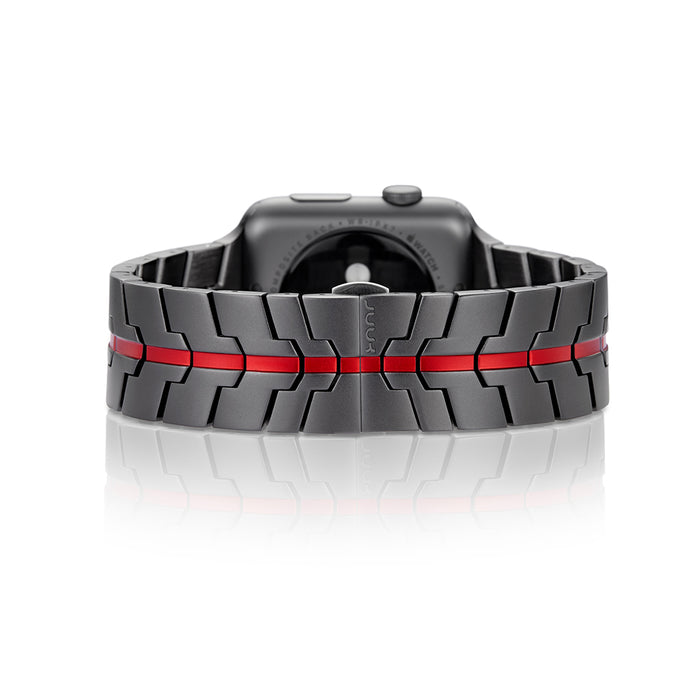 Juuk Vitero Ruby Grey Apple Watch Band - Cult of Mac Watch Store