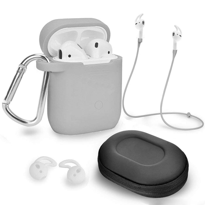 Speidel Silicone Apple AirPod Case Protector And Accessories Kit