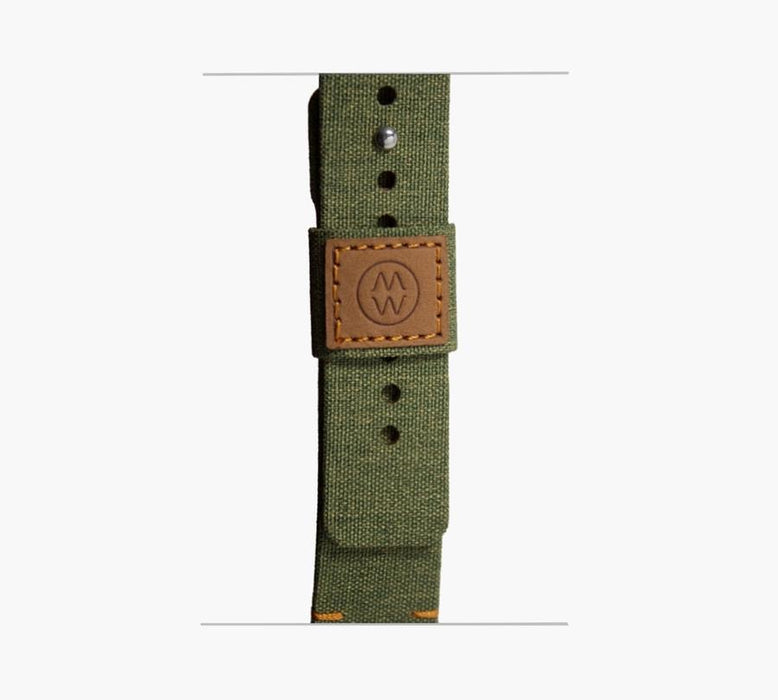 Monowear Urban Canvas Apple Watch Band - Kiwi Strarfruit