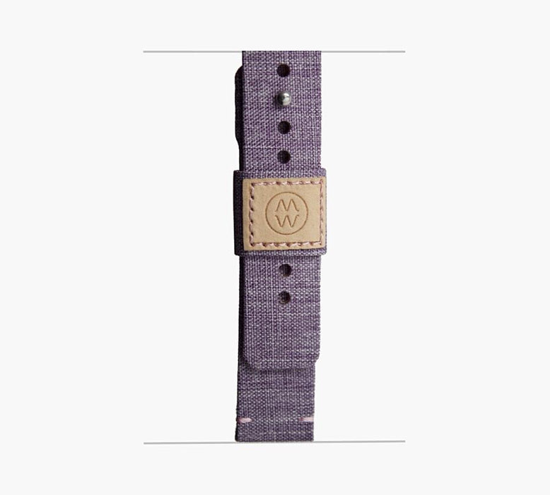 Monowear Urban Canvas Apple Watch Band - Light Ube