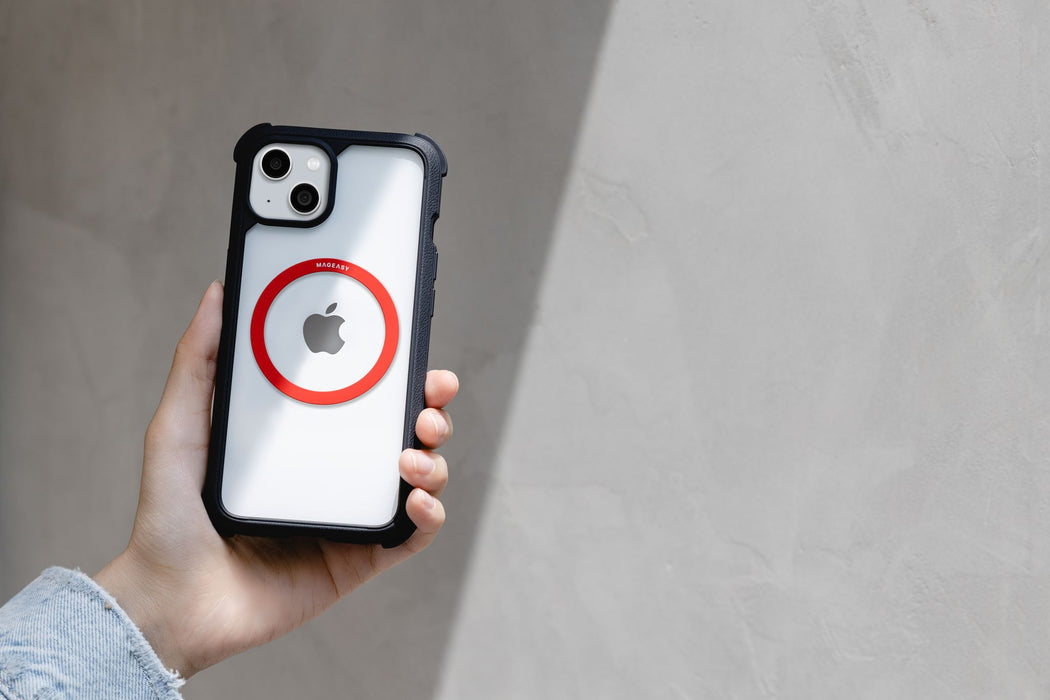 MagEasy Hoop MagSafe Adhesive Ring - Supports MagSafe & Qi Wireless Charging