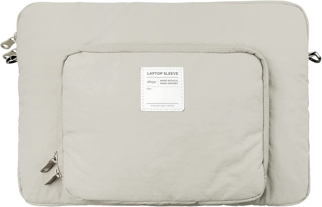 Tablet and Laptop Sleeve with Velcro Pouch - elago