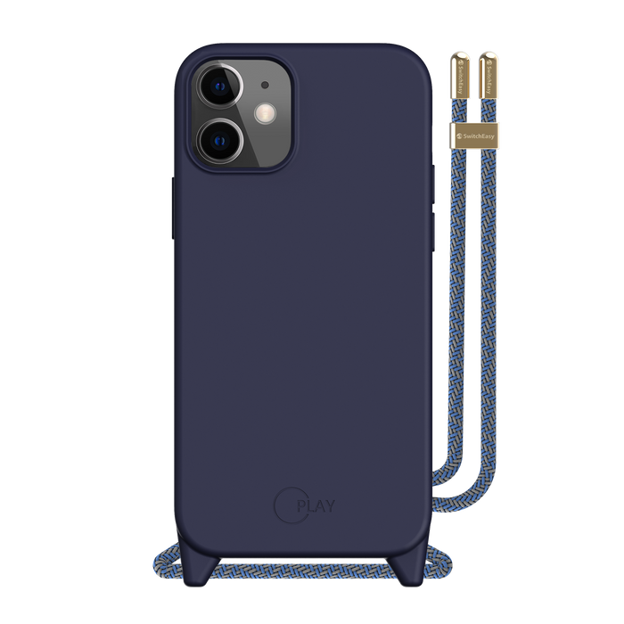 elago Hybrid Clear Case for iPhone 12 Mini Purple