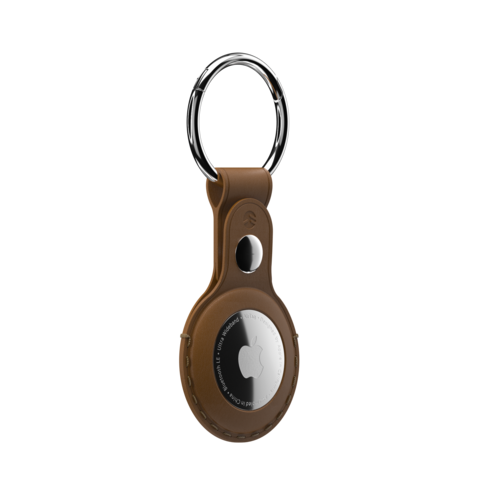 SwitchEasy Wrap Leather Keyring For AirTag