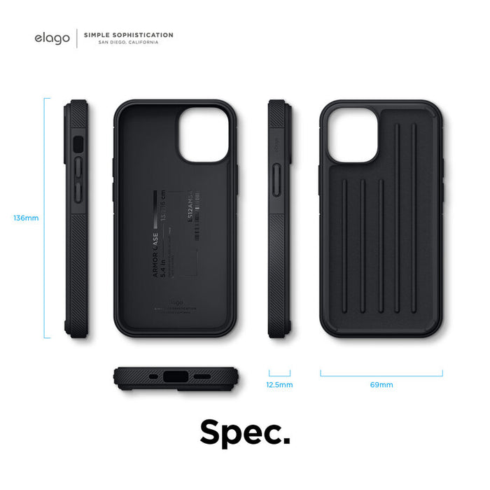 Elago Protective Armor iPhone Case For 12 Mini/ 12/ 12 Pro/ 12 Pro Max