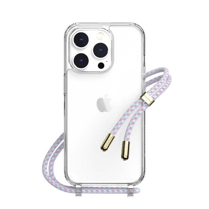SwitchEasy Play Clear iPhone Case 14 Series With Lanyard