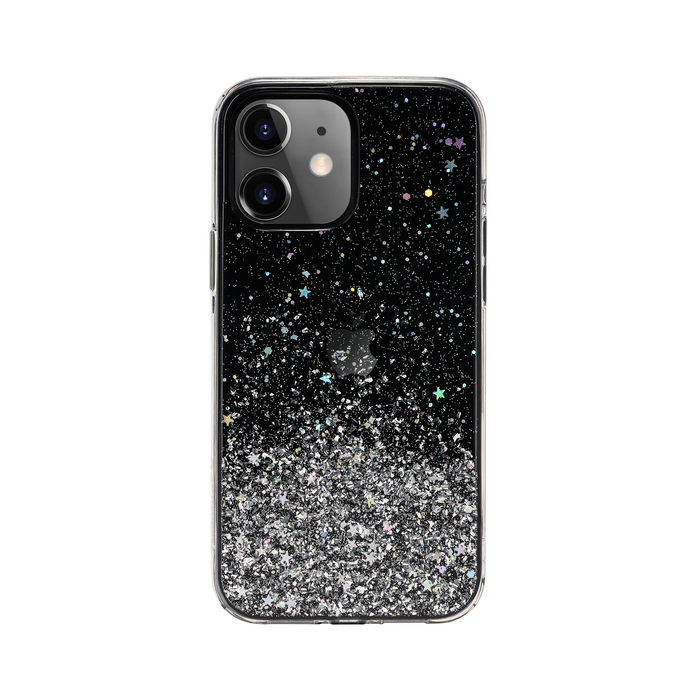 SwitchEasy Starfield (Transparent Black) iPhone 12 Mini, 12/ 12 Pro, 12 Pro Max Case