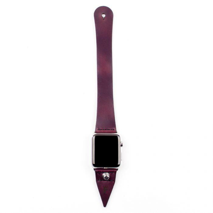 Form Function Form Burgundy Button-Stud Apple Watch Band 38/ 41mm