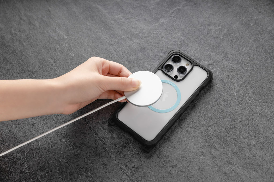 MagEasy Hoop MagSafe Adhesive Ring - Supports MagSafe & Qi Wireless Charging