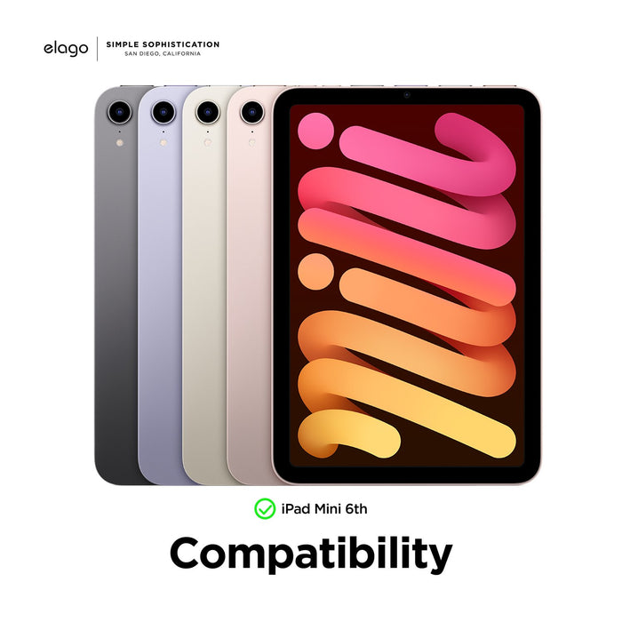Elago Smart Folio Case with clasp for iPad Mini 8.3 inch 6th Generation 2021