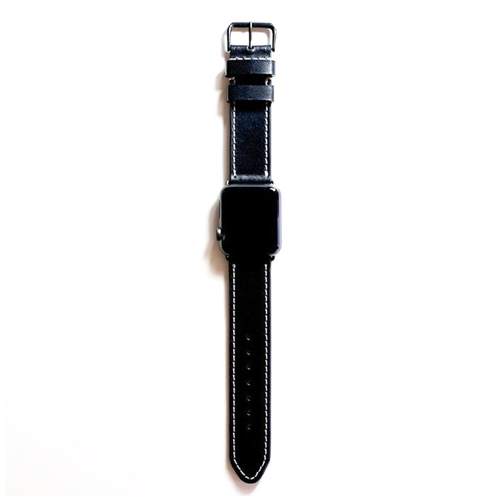 Olpr. leather goods co. Black Apple Watch Band