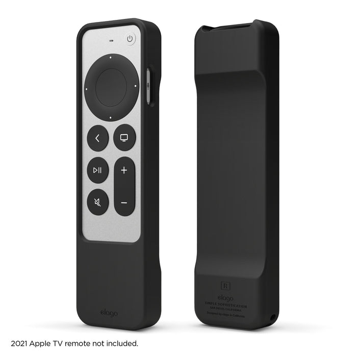 Elago 2021 Apple TV Siri Remote R1 Intelli Case [Black]