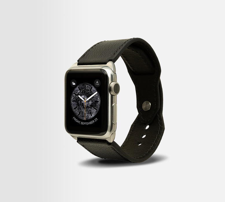 Monowear Contemporary Leather Apple Watch Cuff