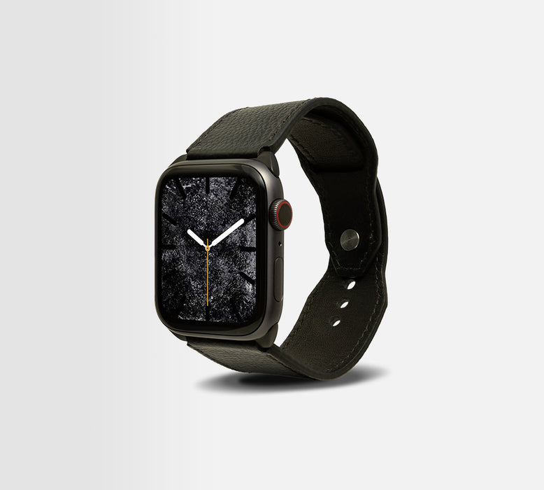 Monowear Contemporary Leather Apple Watch Cuff