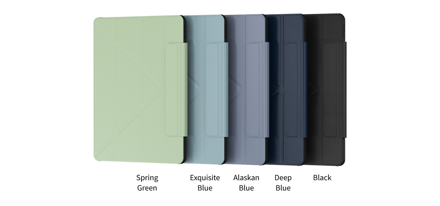  SwitchEasy 8.3 Inch iPad Mini 6 Case 2021 - Origami iPad Case  with Multi-Angle Folding Cover ＆ Stand, Black : Electronics