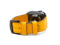 Olpr. leather goods co. Italian Leather Apple Watch Band - Yellow