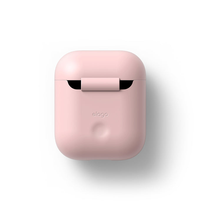 Elago 1 & 2 AirPods Silicone Case - Lovely Pink