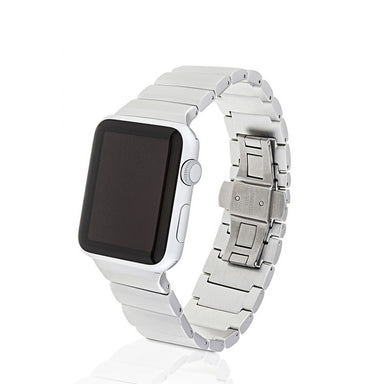 Juuk Ligero Silver Apple Watch Band - Cult of Mac Watch Store