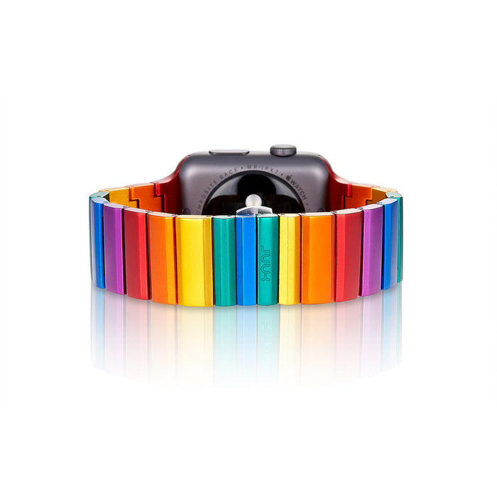 Lane and Lucia Mod Rainbow 38mm/40mm Black Apple Watch Band - Society6