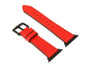 Olpr. leather goods co. Italian Leather Apple Watch Band - Red