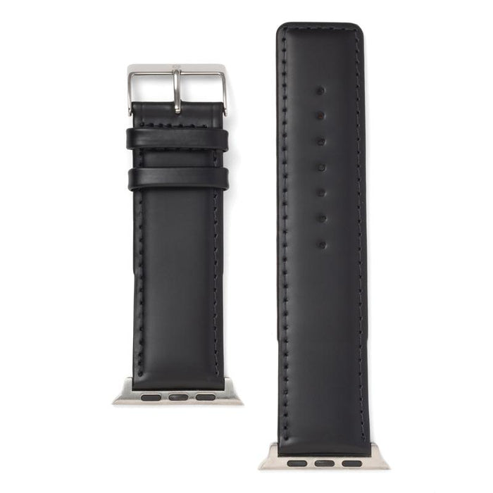 Speidel Square Tip Oiled Leather Band For Apple Watch