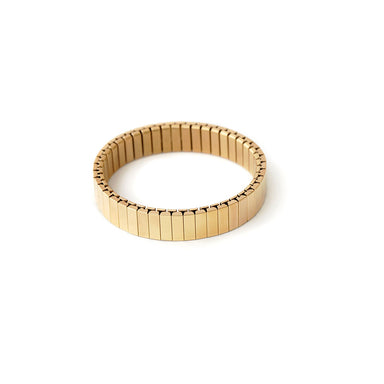 Rilee & Lo Shiny Yellow Gold Stacking Bracelet - Cult of Mac Watch Store
