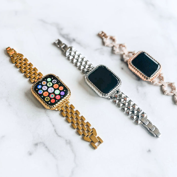 Goldenerre Cable Case for the Apple Watch (Series 4-8, SE2)