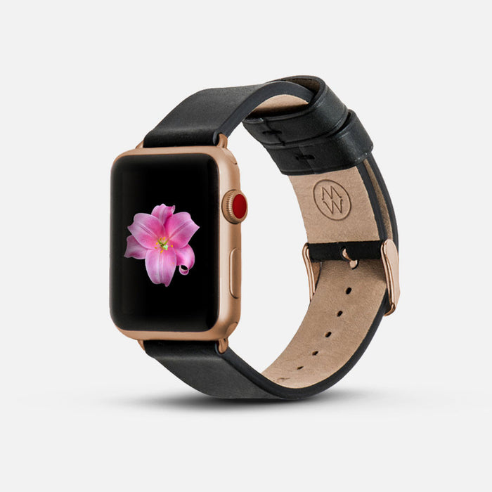 Monowear Classic Leather Apple Watch Band