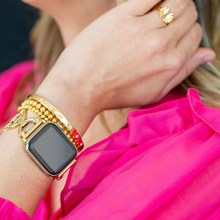 Goldenerre Classic Link Band for the Apple Watch