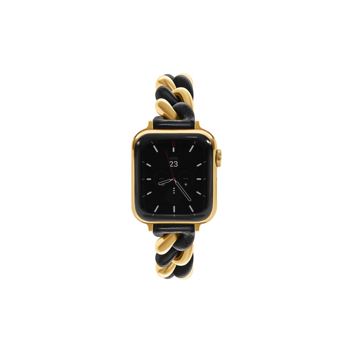 Goldenerre Leather Link Band for the Apple Watch