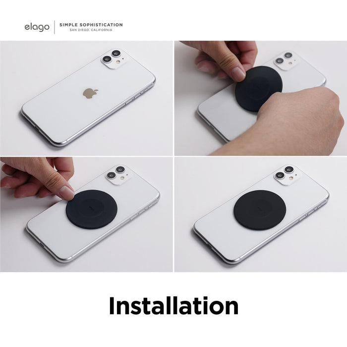 MagSafe sticker adapter is easy to install.