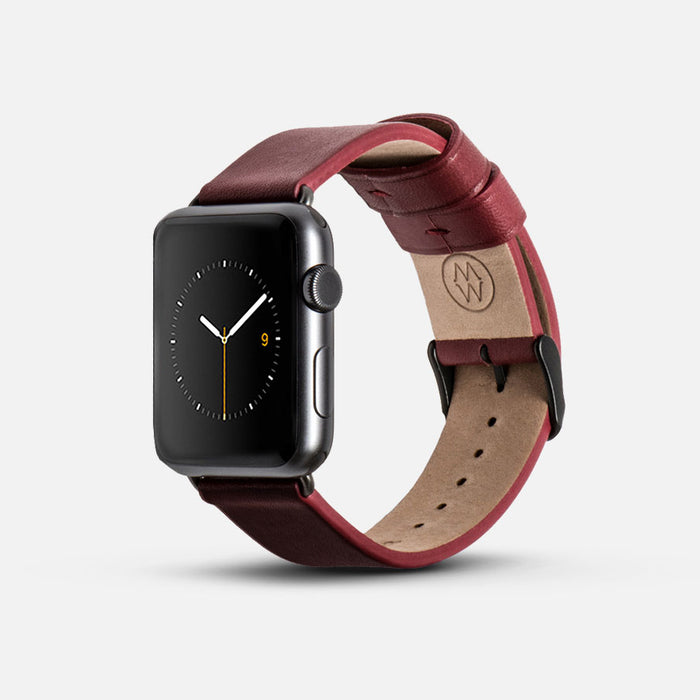 Monowear Classic Leather Apple Watch Band